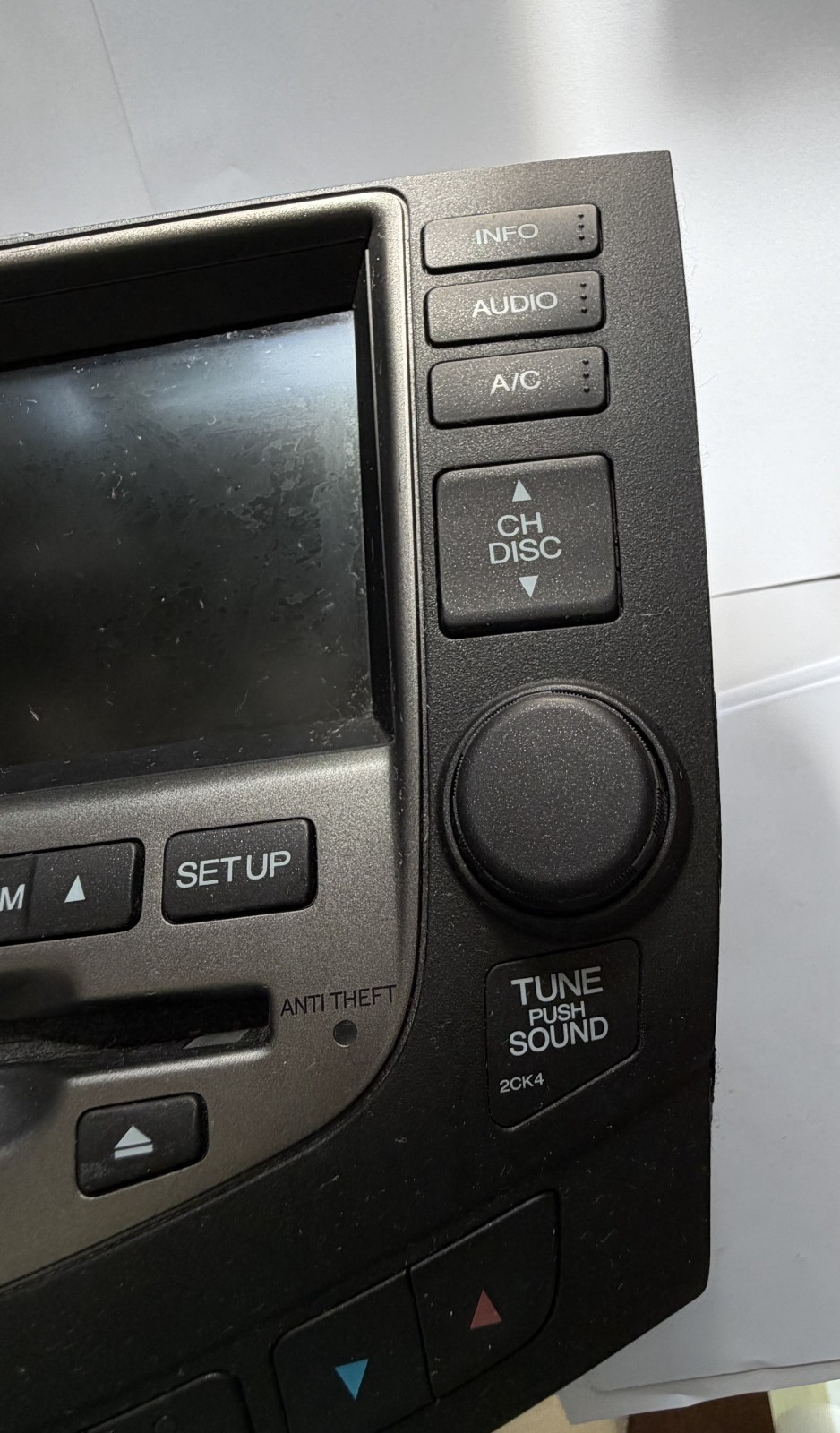2003-2007 Honda Accord Radio AM FM Stereo AUX CD Player Head Navigation