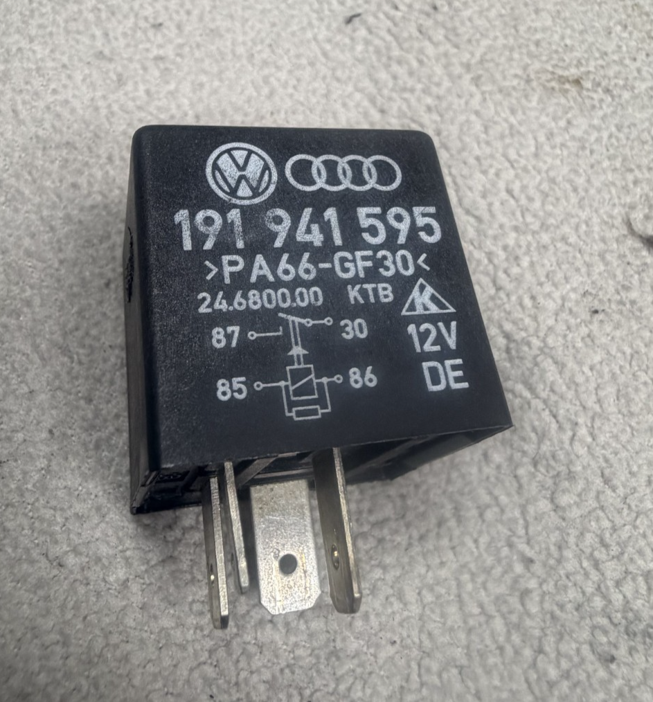 Volkswagen Jetta Golf GTI Cabrio Foglight Fog Light #110 Relay 191 941 595