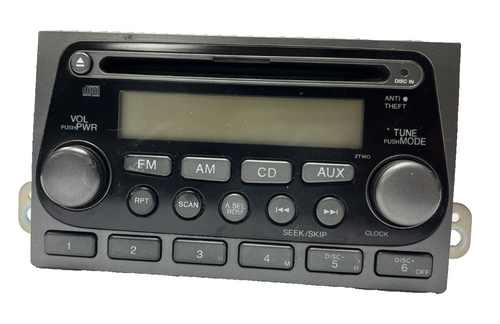 AM FM Radio Stereo CD Player 39101 SCV A010 M1 fits 2003-2006 Honda Element