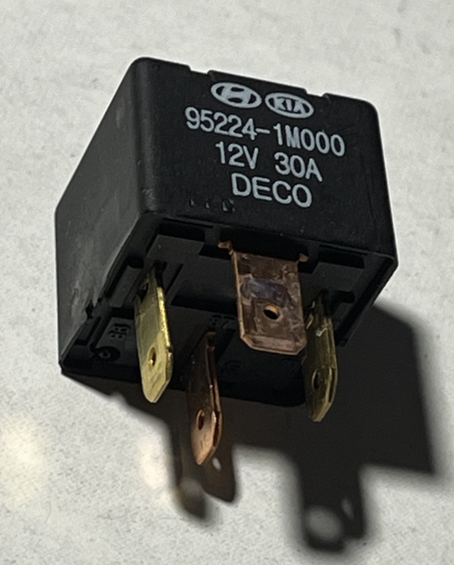 Deco 4 Pin Multi-Purpose Relay 12V 30A OEM 95224 1M000 fits Hyundai Kia