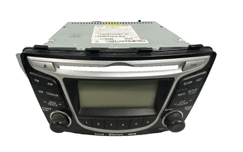 12-14 Hyundai Accent Radio AM FM Single CD Player with Bluetooth 961701R150GU by Hyundai