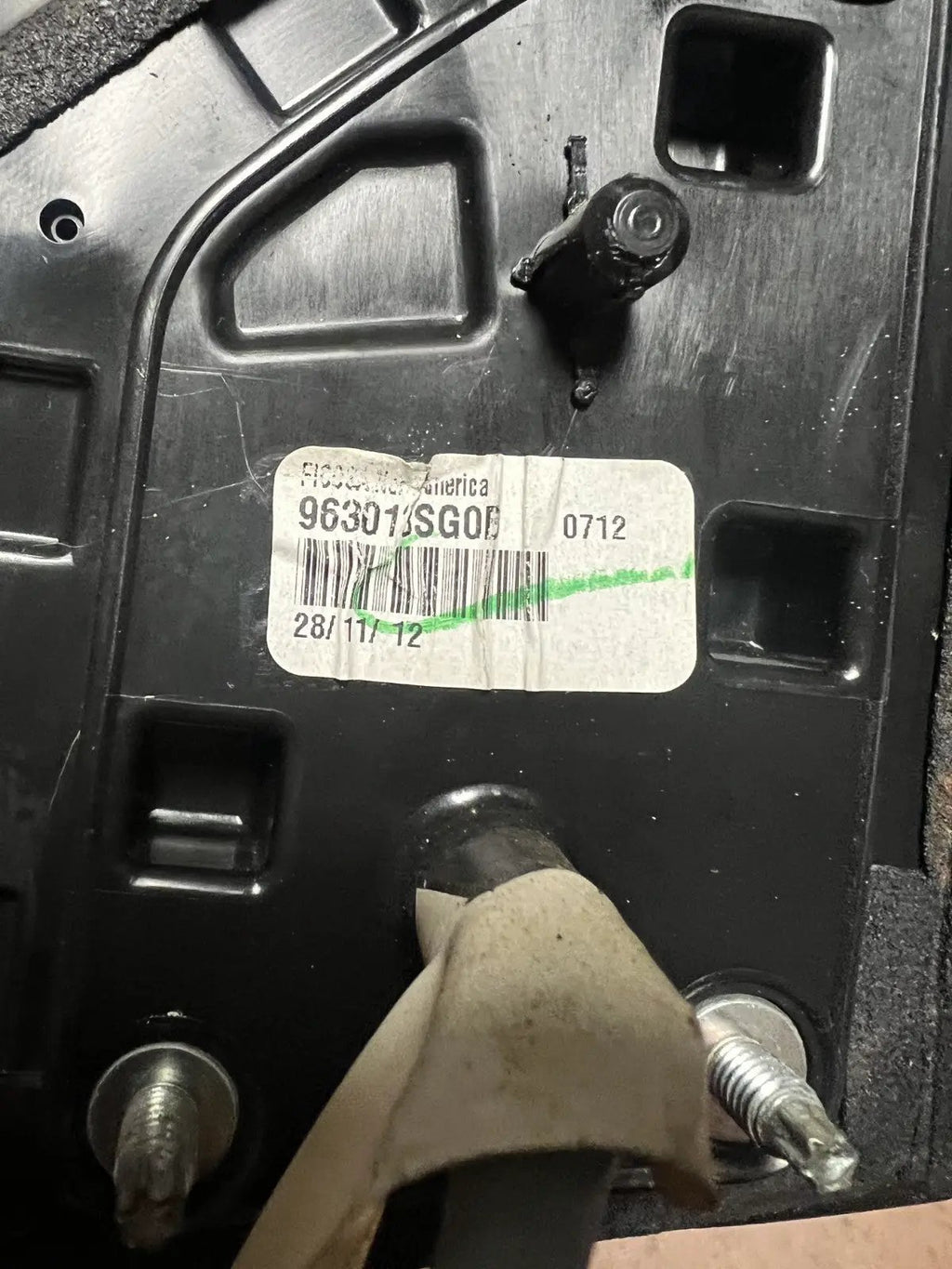 2013-2015 Nissan Sentra Side View Power Door Mirror Passenger Right 963013SG0B by Unbranded