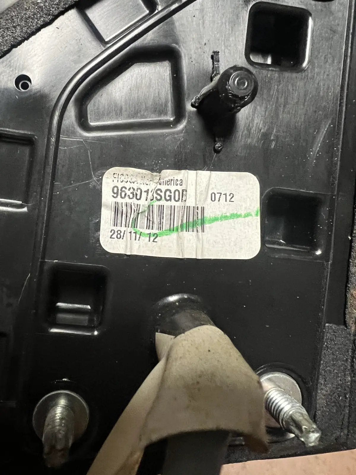 2013-2015 Nissan Sentra Side View Power Door Mirror Passenger Right 963013SG0B by Unbranded