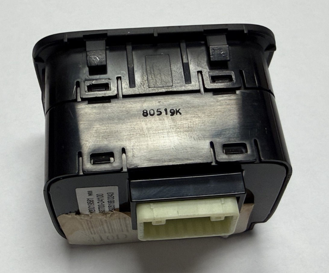 2016-2020 Kia Optima SX Dash Light Rheostat Blind Spot Switch 93700 D4100WK