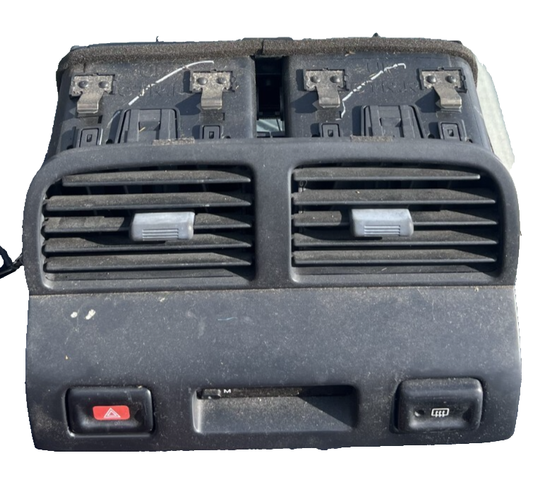 1995-1999 Nissan Maxima Top Upper Center AC Air Vents Dash Clock Hazard Switch
