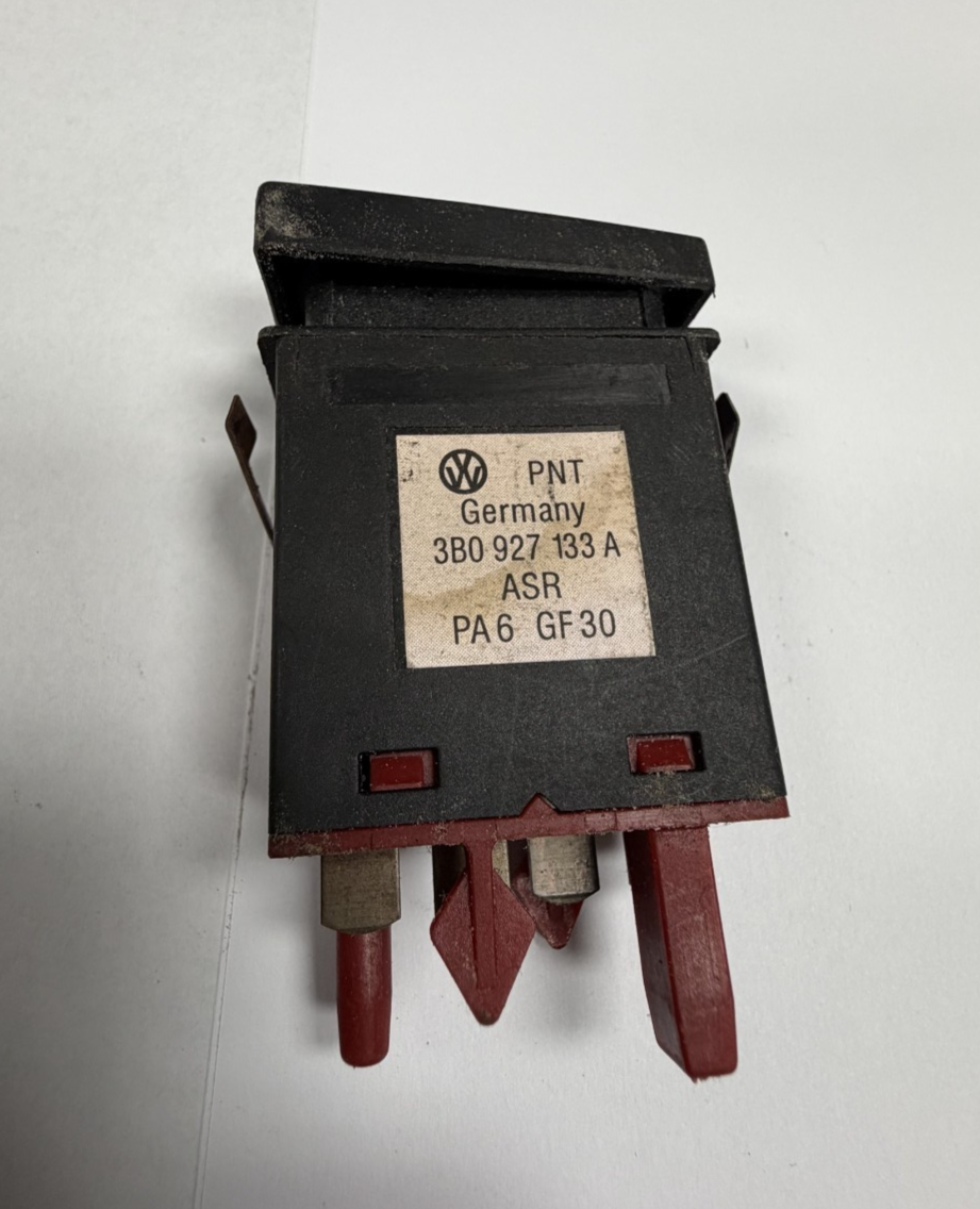 1996-2005 Volkswagen Passat MK5 ASR Switch Button 3B0 927 133 A Black