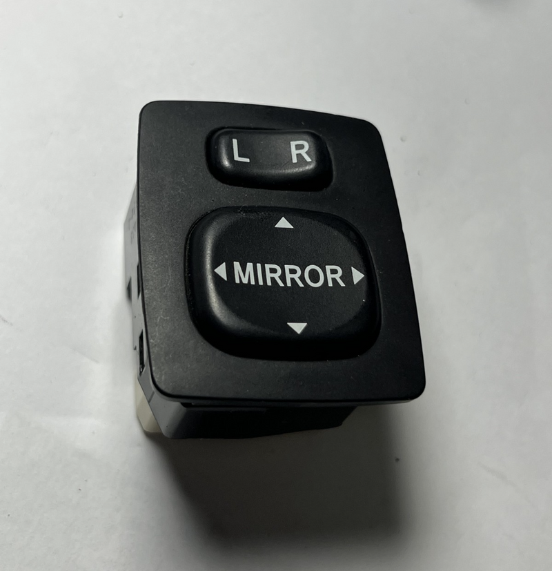 2010-2021 Toyota 4Runner Side View Mirror Control Switch OEM 183574 Black