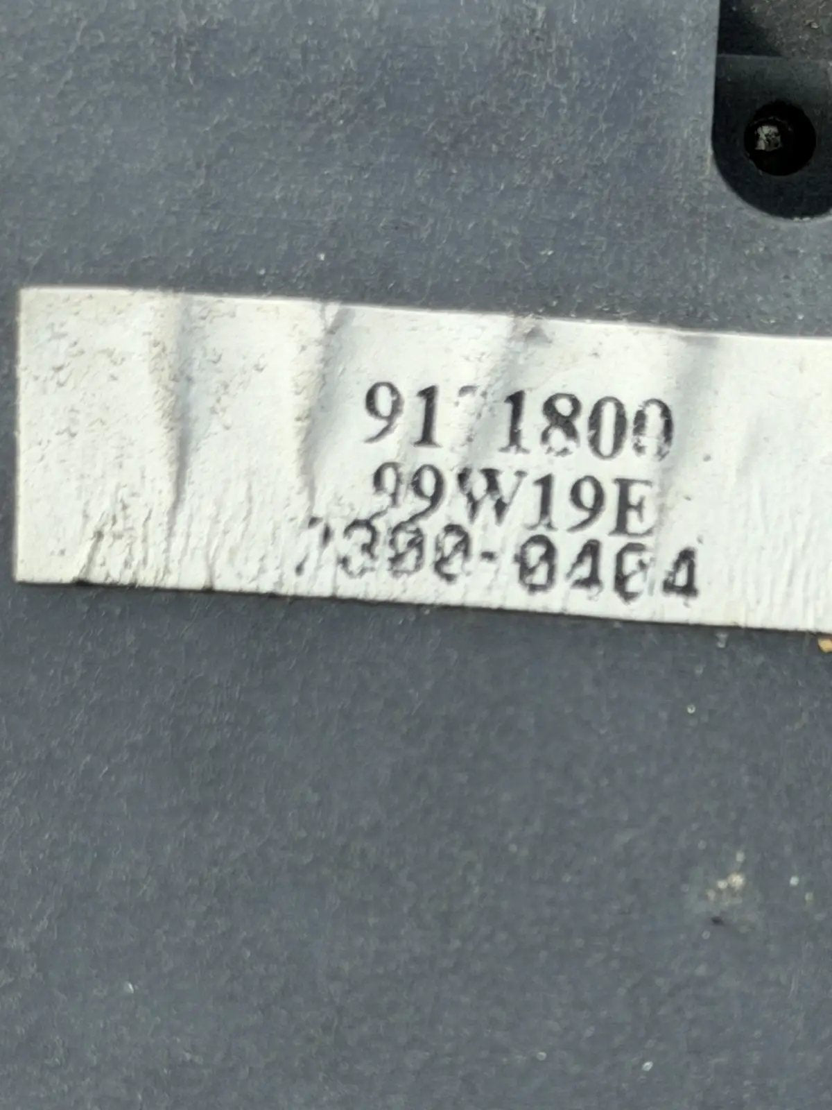 1999-2000 Volvo V70 AC Heater Temperature Climate Control 9171800 99W19E by Volvo