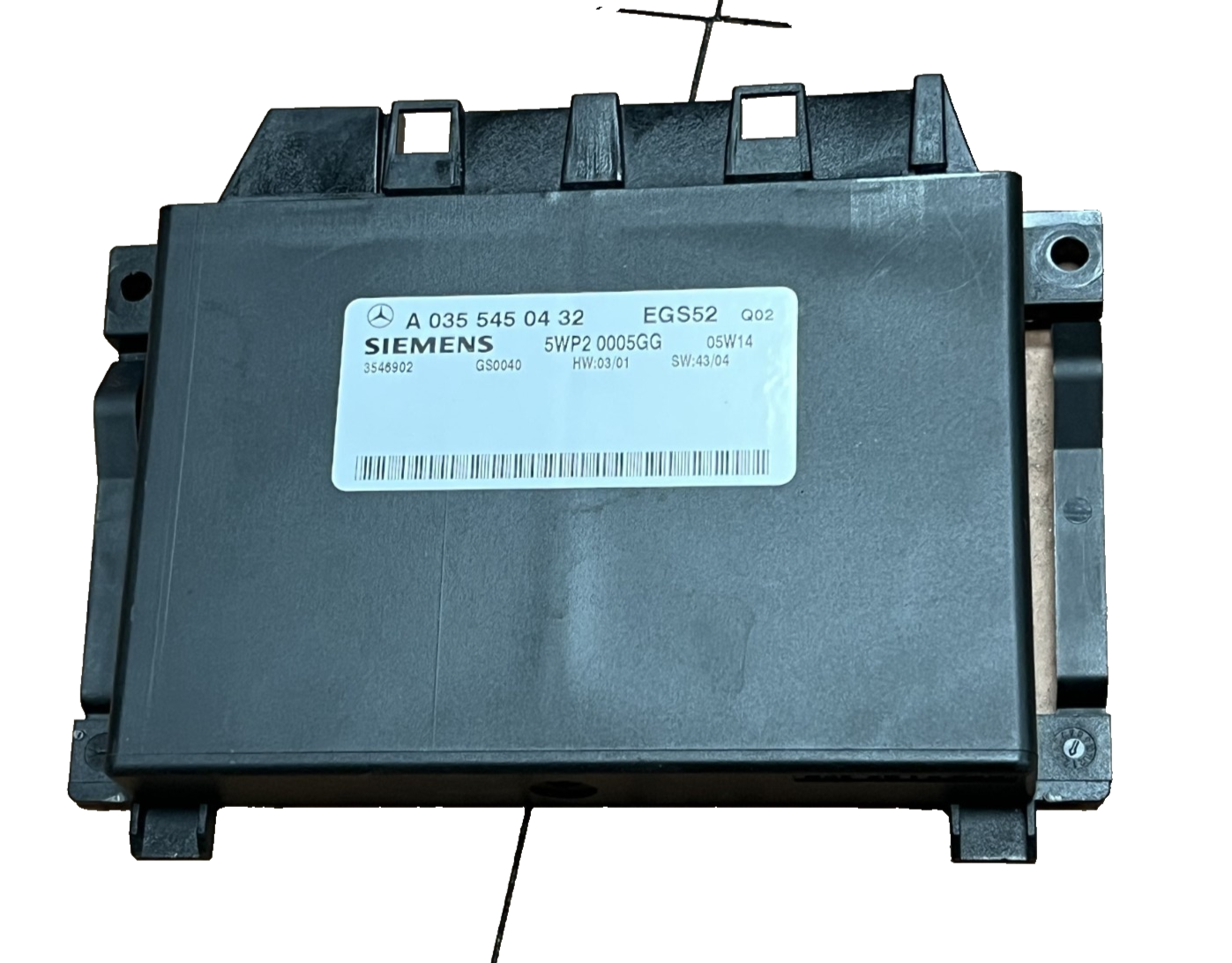 2004-2006 Mercedes W220 S-Class Transmission Control Module A 035 545 04 32