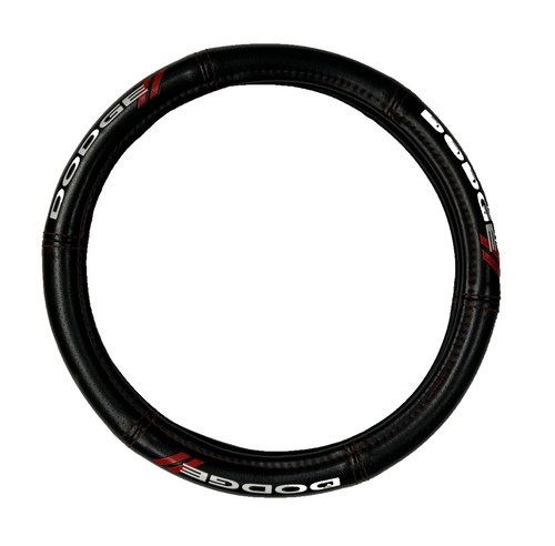 Universal Steering Wheel Cover for Dodge Car SUV Truck Van Black Red White