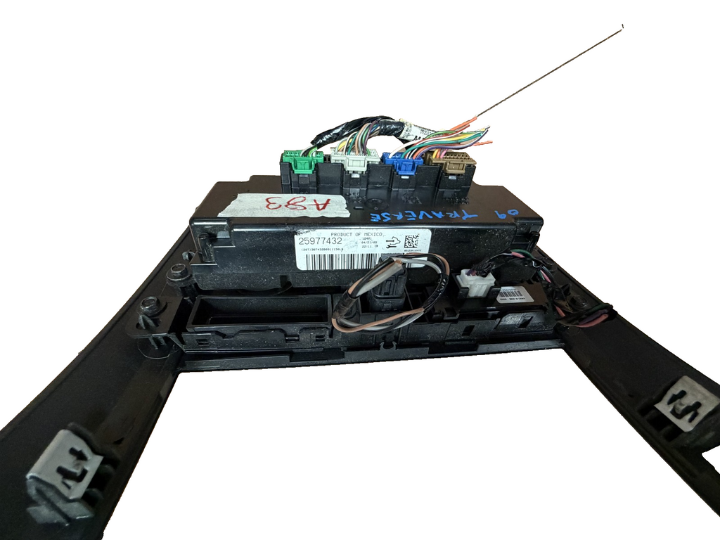 2009-2012 Chevrolet Traverse Dash Trim Bezel Temperature Climate Control
