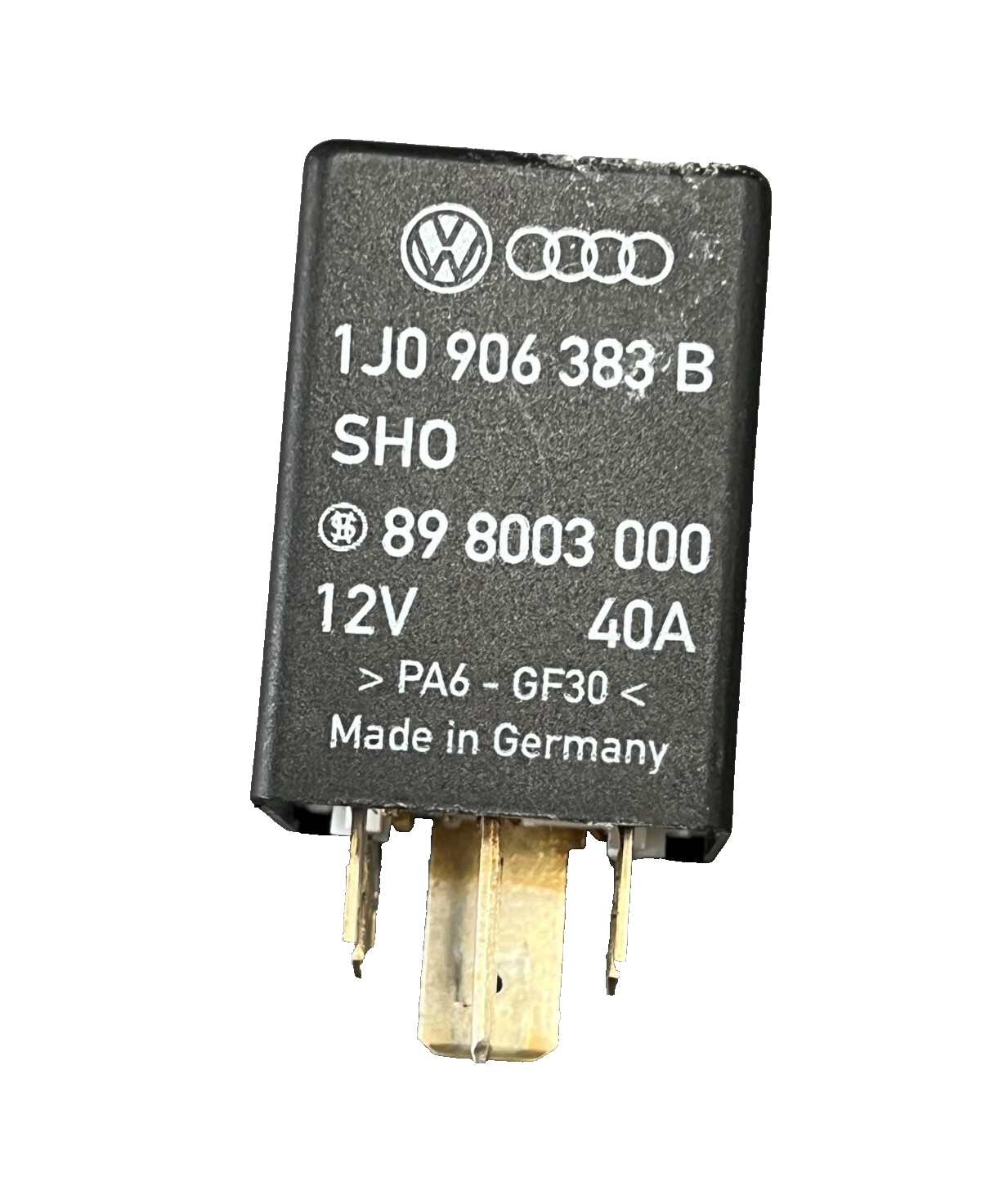 1998-2010 Volkswagen Beetle Fuel Pump Relay OEM 1J0 906 383 B, 89 8003 000