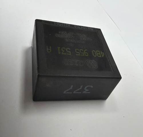 1997-2003 Volkswagen MK4 Golf Relay 12V 4B0 955 531 A, A210501 Black