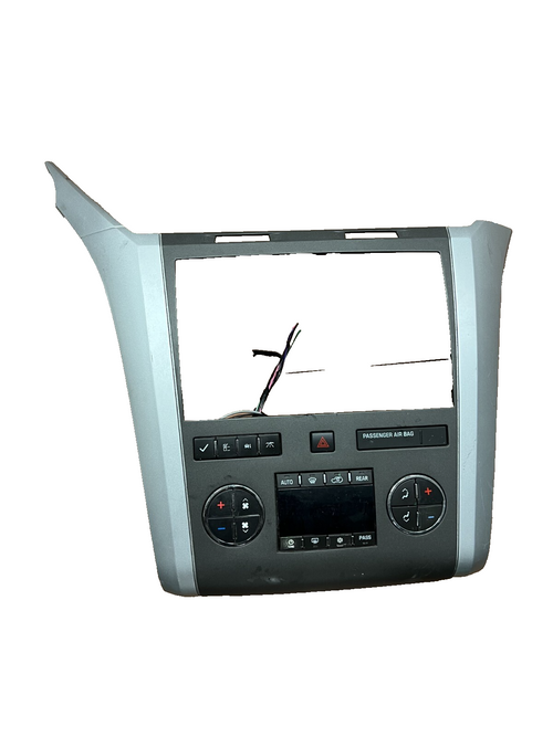 2009-2012 Chevrolet Traverse AC Heater Temperature Climate Control Bezel Trim