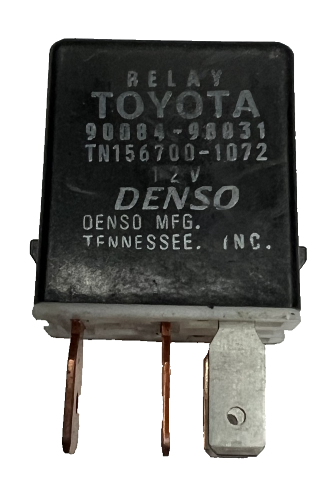 02 2002 Volkswagen Cabrio 2.0L Fuel Pump Relay 1J0 906 383 C Black
