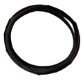 Steering Wheel Cover Black Red for Steering Wheel Protection by Unbranded