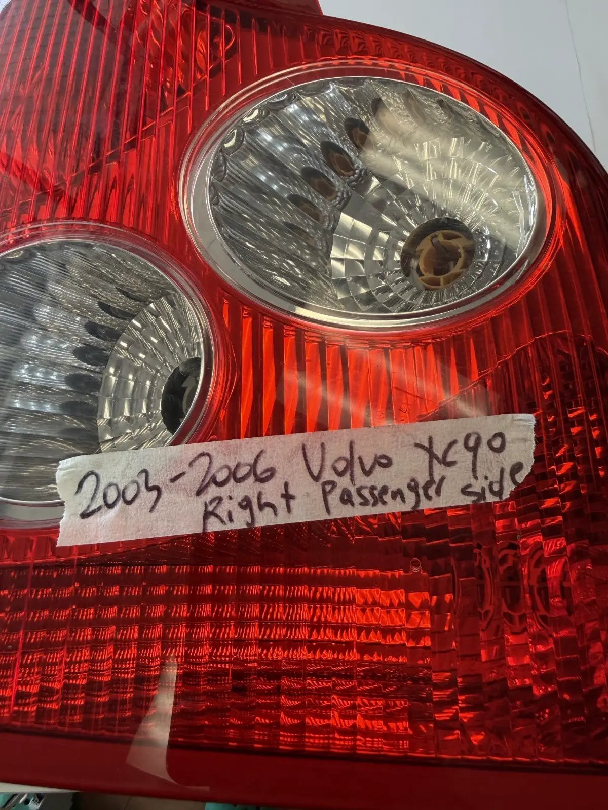 2003 2004 2005 2006 Volvo XC90 Tail Light Taillight Right Passenger RH Red by Volvo