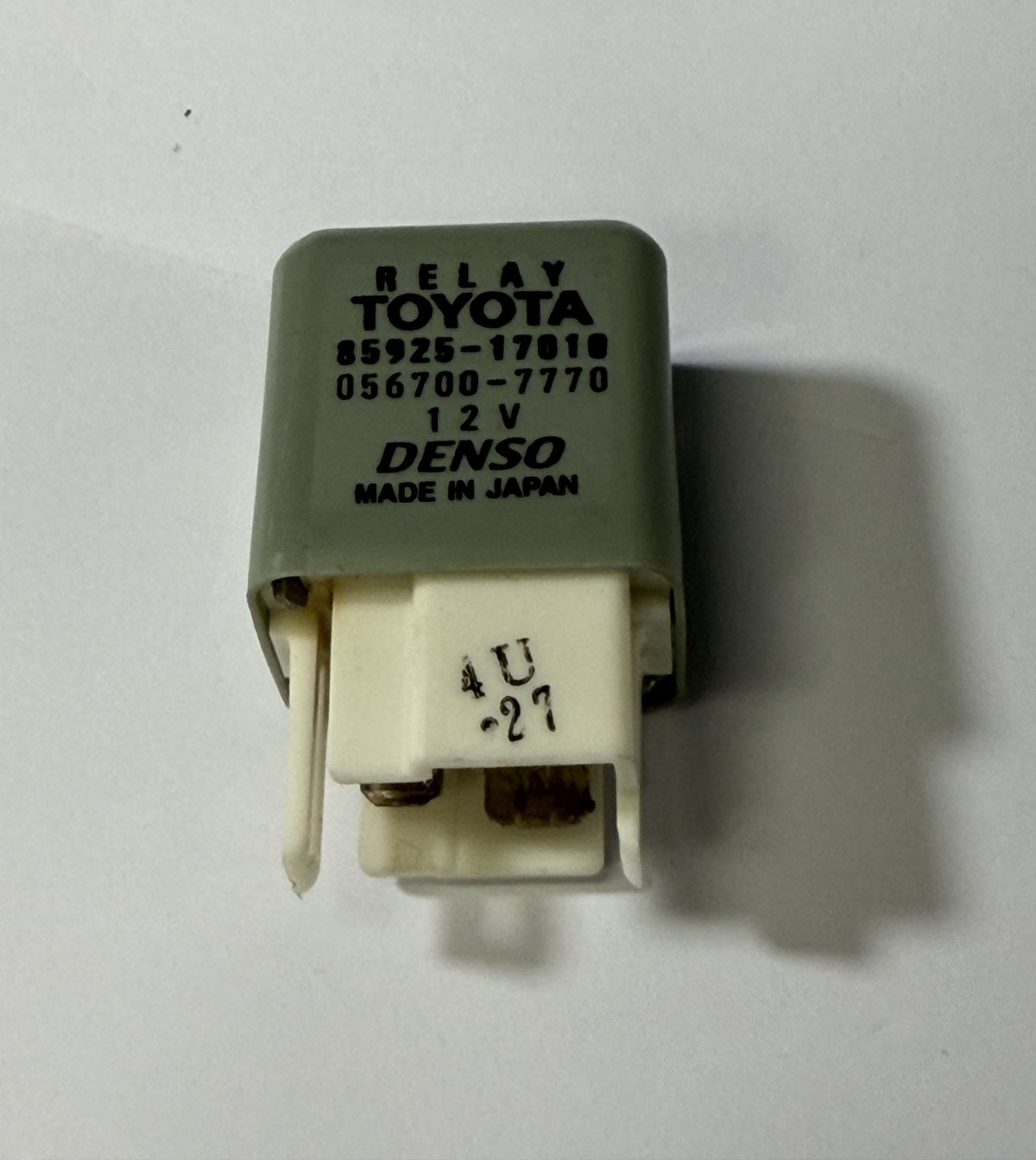 1998-2002 Toyota Corolla Radiator Fan Relay 12V 85925 17010, 056700-7770