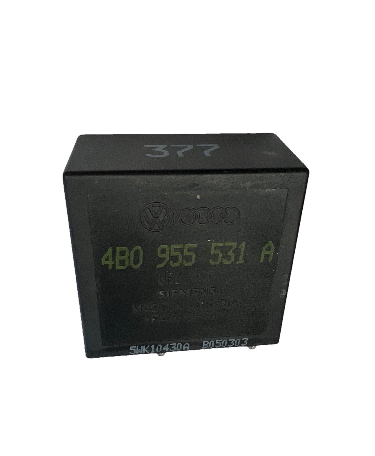 VOLKSWAGEN BEETLE GOLF GTI AUDI A4 A6 WIPER INTERMITTENT RELAY 4B0955531A OEM