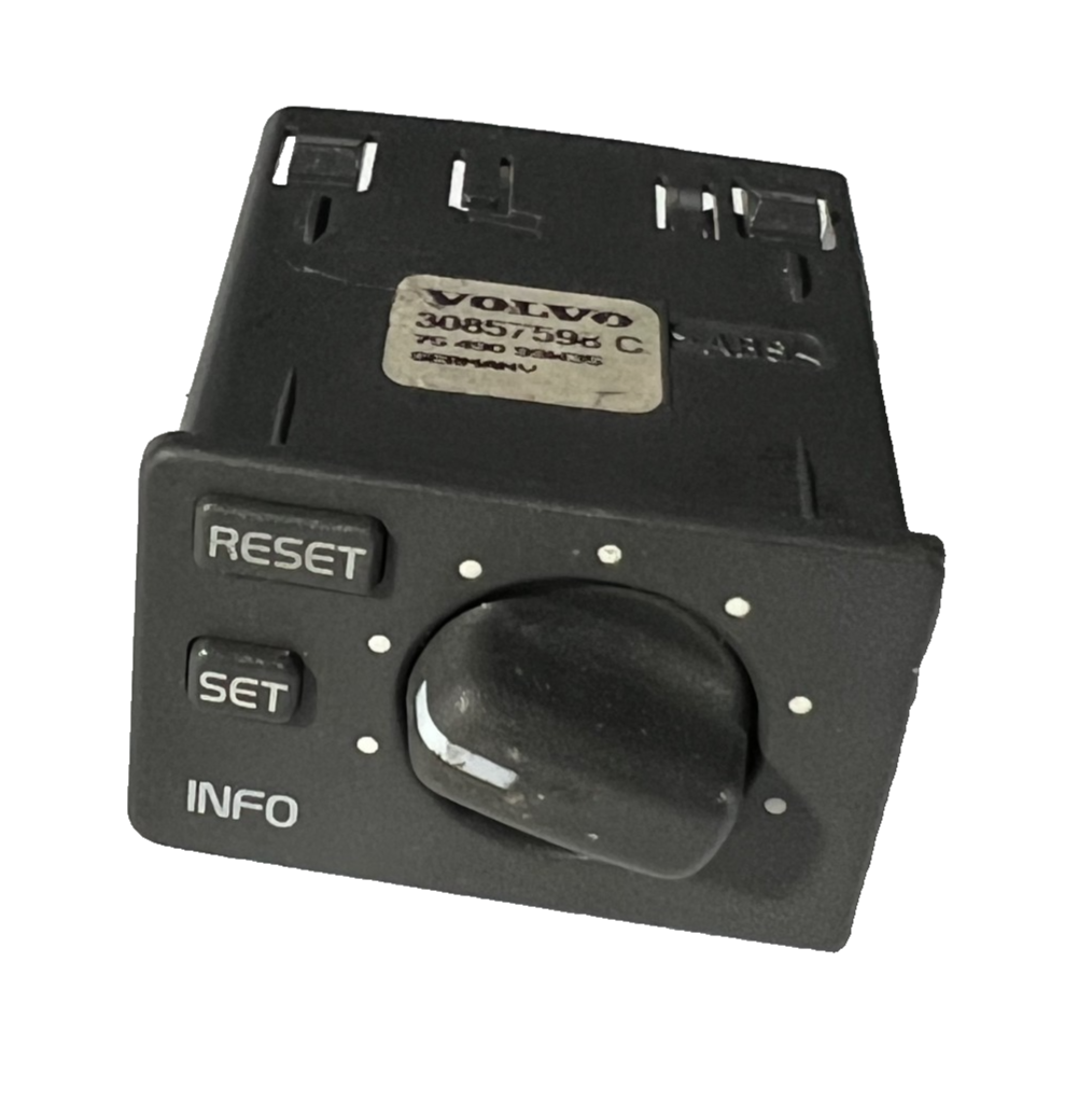 2000-2004 Volvo S40 Speedometer Display Reset Set Info Control 30857598