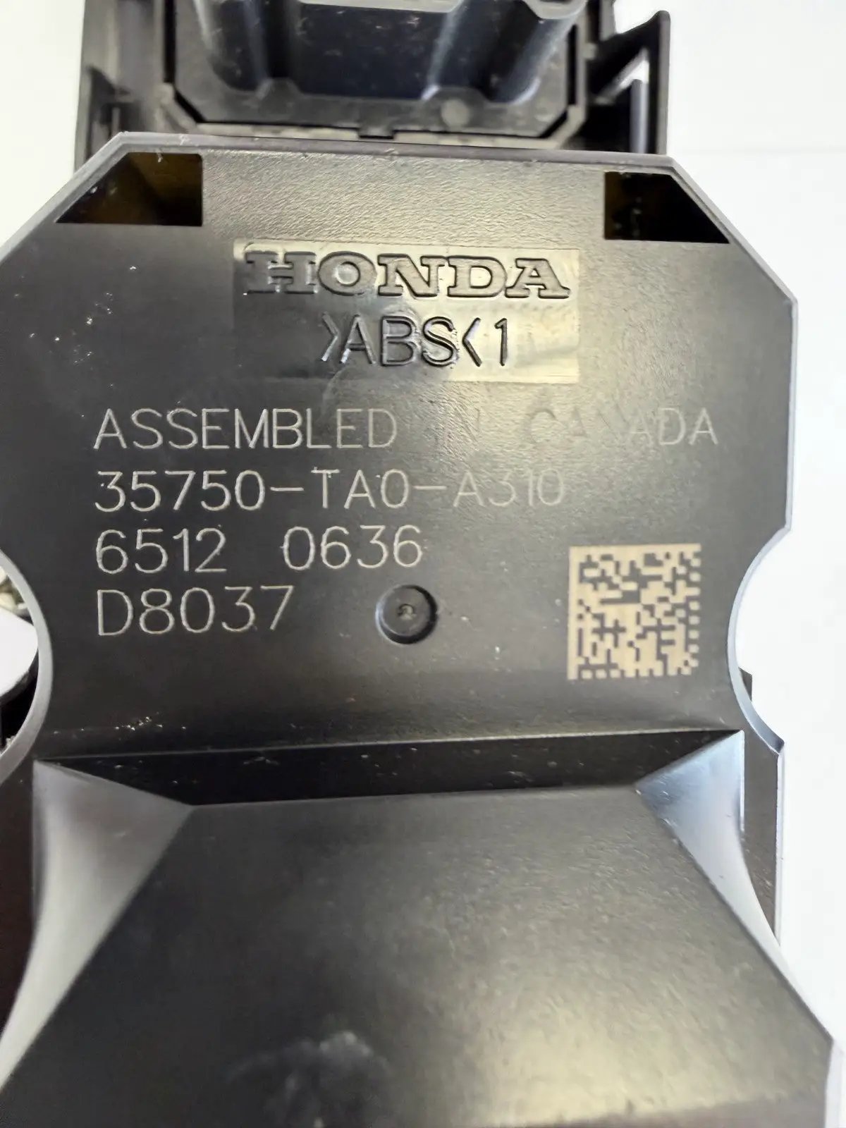 08 09 10 11 12 Honda Accord Master Window Switch Lock Driver Left 35750 TA0 A310 by Honda