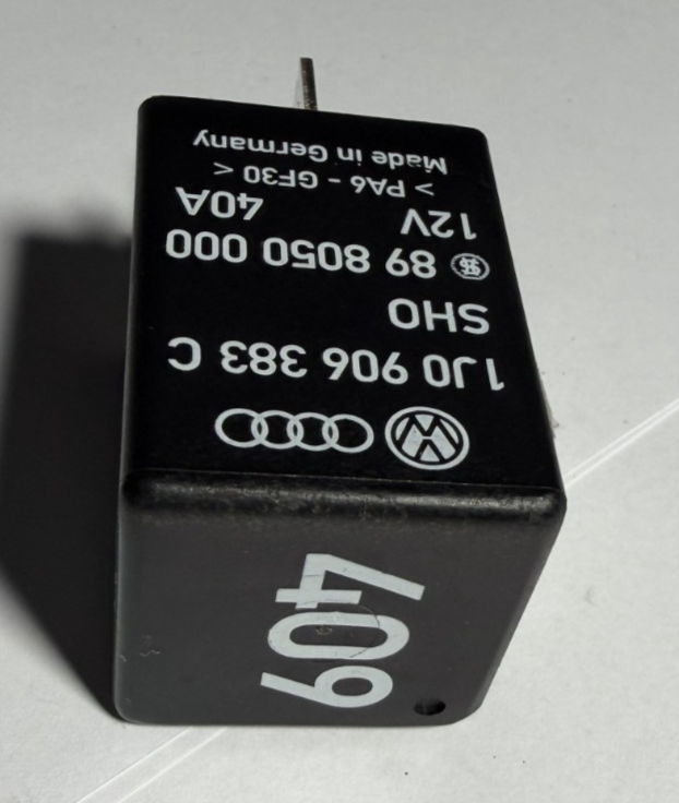 01 02 03 04 05 Volkswagen Passat Fuel Pump Relay 12V 40A 1J0 906 383 C
