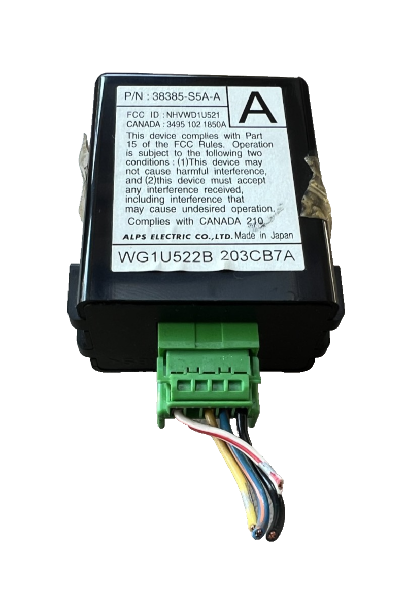 Keyless Entry Receiver Module 38385S5AA, WG1U522B, 203CB7A for 01-05 Honda Civic