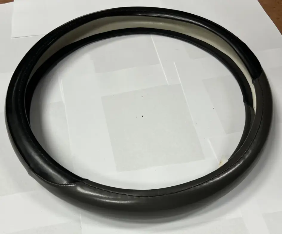 Universal Steering Wheel Cover Black for Steering Wheel Protection, Grip by Unbranded