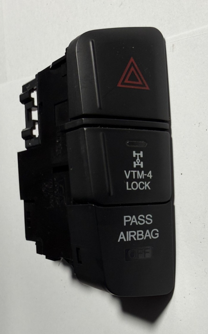Hazard Light VTM-4 Wheel Lock Switch M31338 Black fits 06 07 08 Honda Pilot