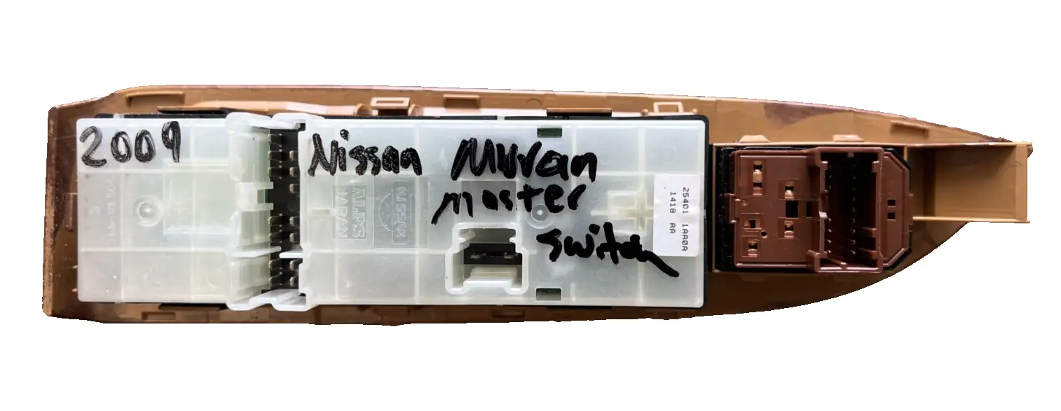 2009-2014 Nissan Murano Door Master Power Window Switch Driver Left 25401 1AA0A by Nissan