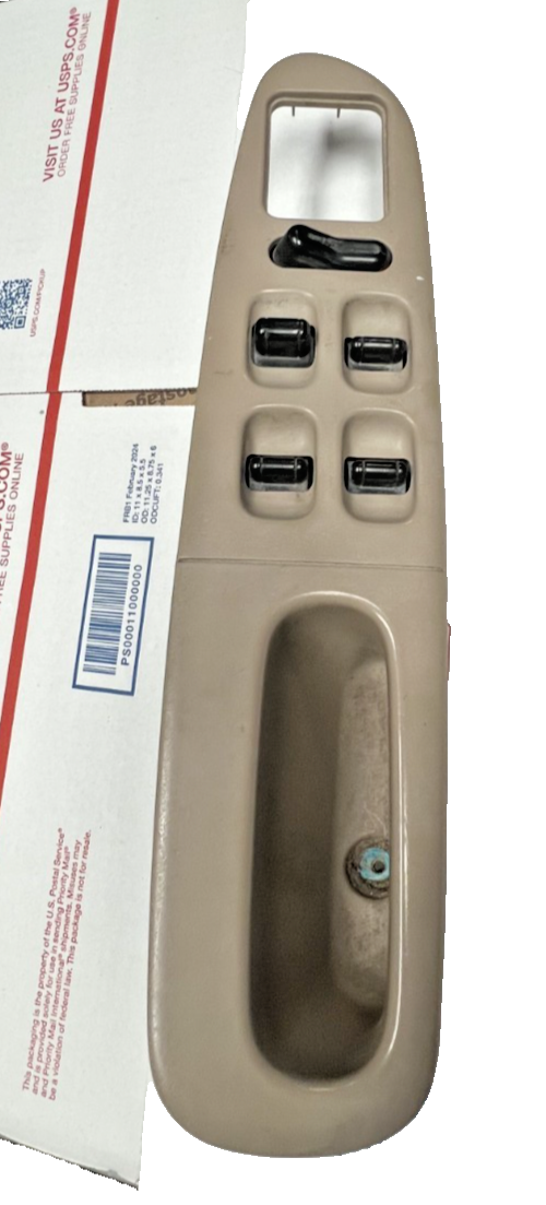 Master Window Switch Left Driver Tan for 94 95 96 97 Honda Accord