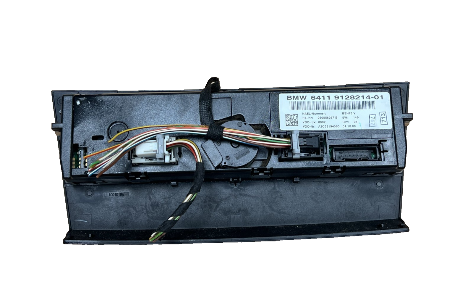 07 08 09 BMW 328i Sedan Wagon AC Heater Climate Temperature Control 9128214 01