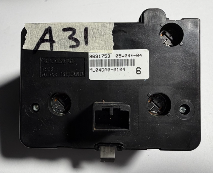 1999-2009 Volvo S80 Headlight Dimmer Fog Light Switch 8691753, ML04DA0 0104