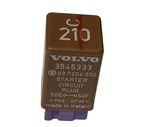 1993-1997 Volvo 850 Starter Circuit Plug Module OEM 3545333, 89 7204 000 by Volvo