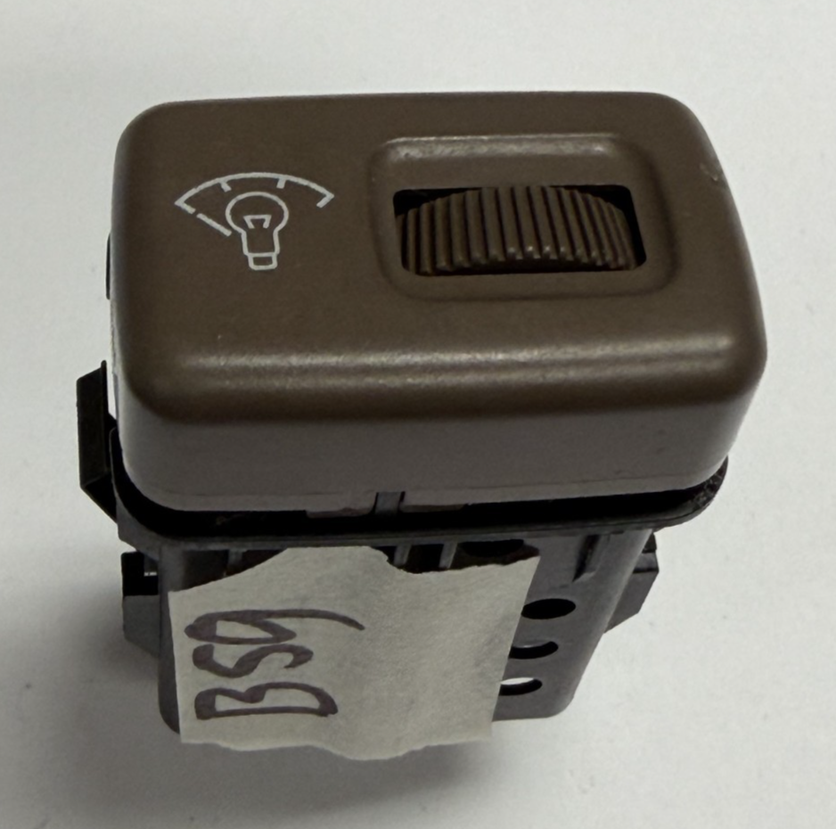 Interior Light Dimmer Control Switch Tan Dark Brown for 96-00 Honda Civic
