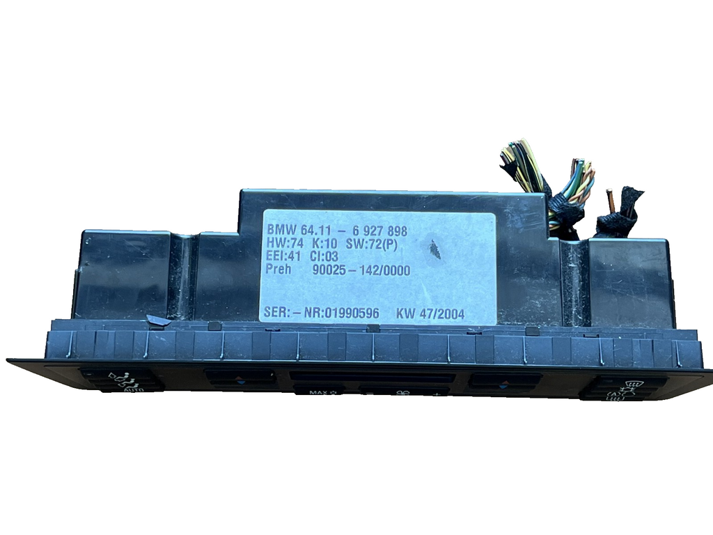 2000-2006 BMW E53 X5 AC Climate Heater Temperature Control OEM 6 927 898
