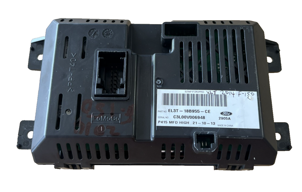 14 2014 Ford F150 F-150 Radio Information Display Screen Monitor EL3T 18B955 CE