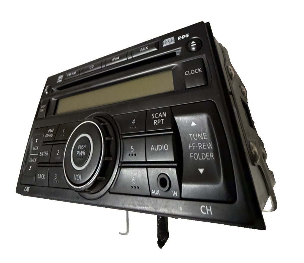 2011-2015 Nissan Rogue AM FM CD Player Radio Receiver 28185 1VK1A Black