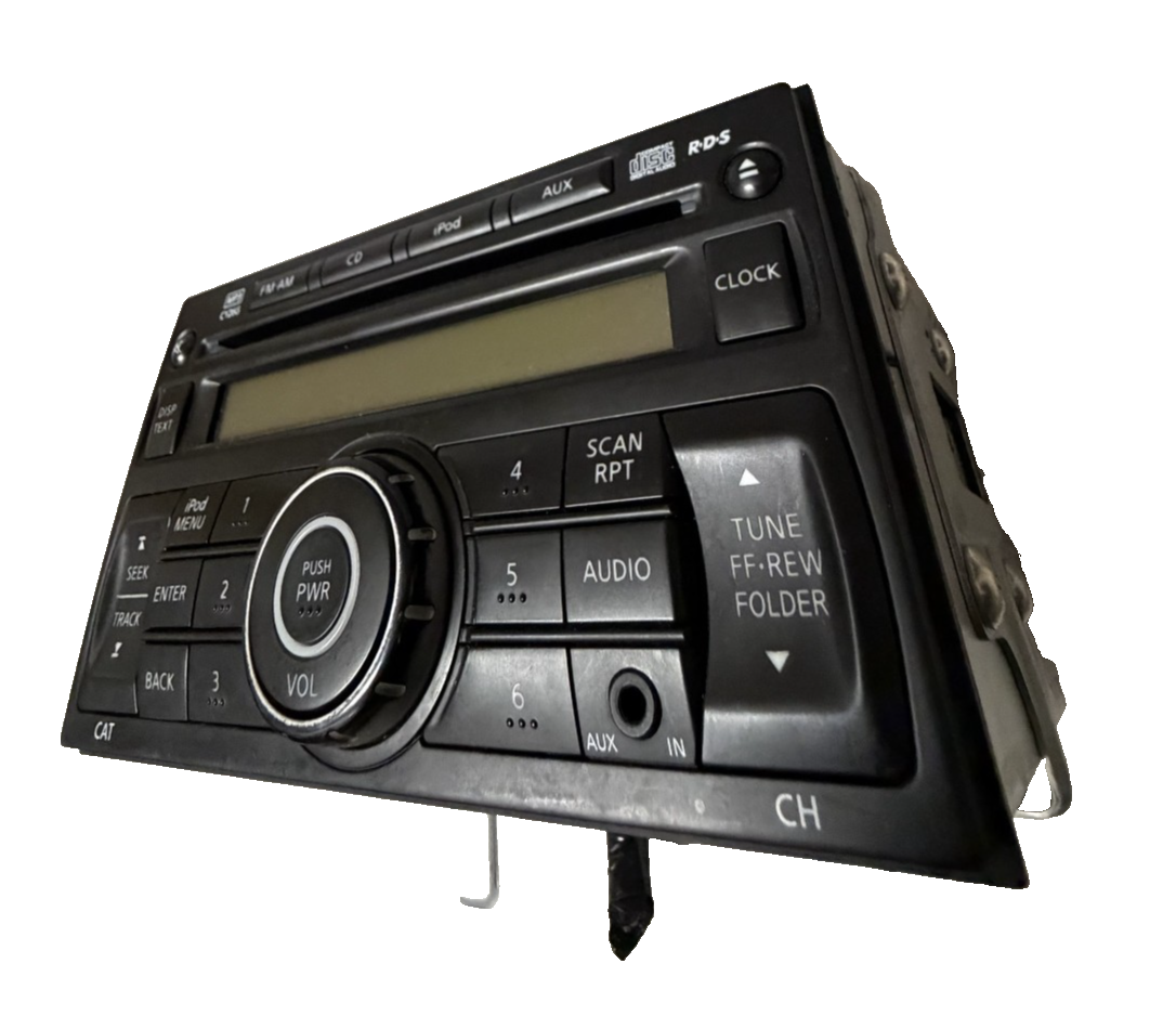 2011-2015 Nissan Rogue AM FM CD Player Radio Receiver 28185 1VK1A Black