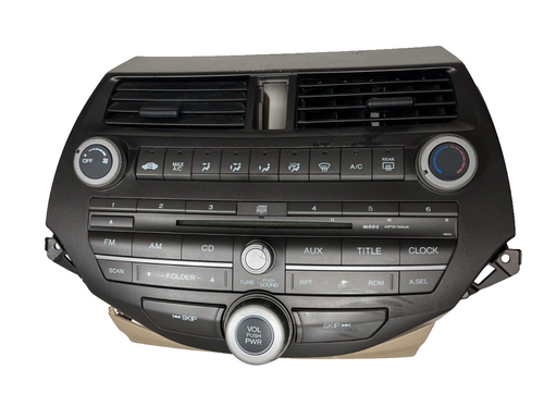 08 09 10 11 12 Honda Accord AM FM CD Player Radio Receiver 77260TA0A001
