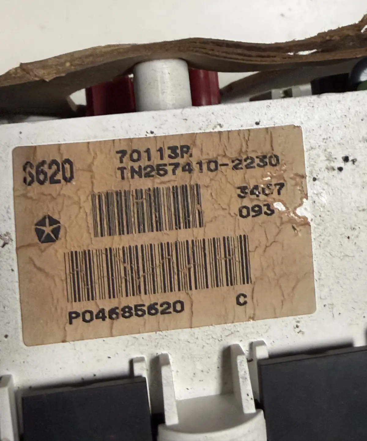 Instrument Cluster Speedometer 04685620, TN257410-2230 fits 99-00 Dodge Caravan by Chrysler