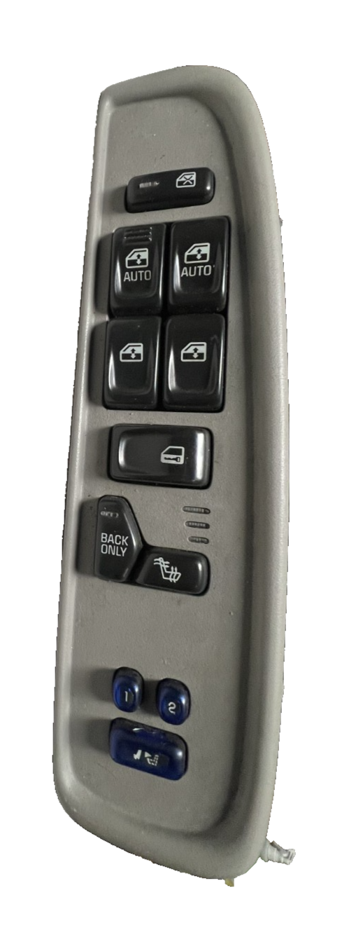 2002 2003 2004 2005 Buick Rainier Bravada Master Power Window Switch 15114282