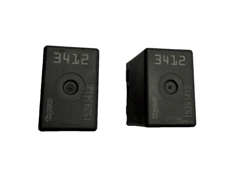 2 Pack Tyco AC Compressor Clutch Relay 15393412 fits GM GMC Buick Chevrolet by Tyco