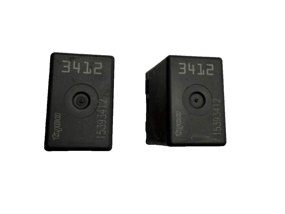 2 Pack Tyco AC Compressor Clutch Relay 15393412 fits GM GMC Buick Chevrolet by Tyco