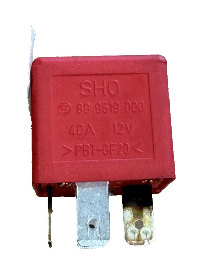 2000 Audi A4 Working Current Relay 12V 40A 443 919 578 C, 89 9519 000 Red