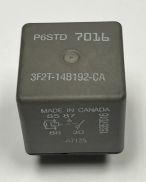 Ford Freestar Mustang 4 Pin Relay OEM 3F2T 14B192 CA, P6STD 7016 15357016