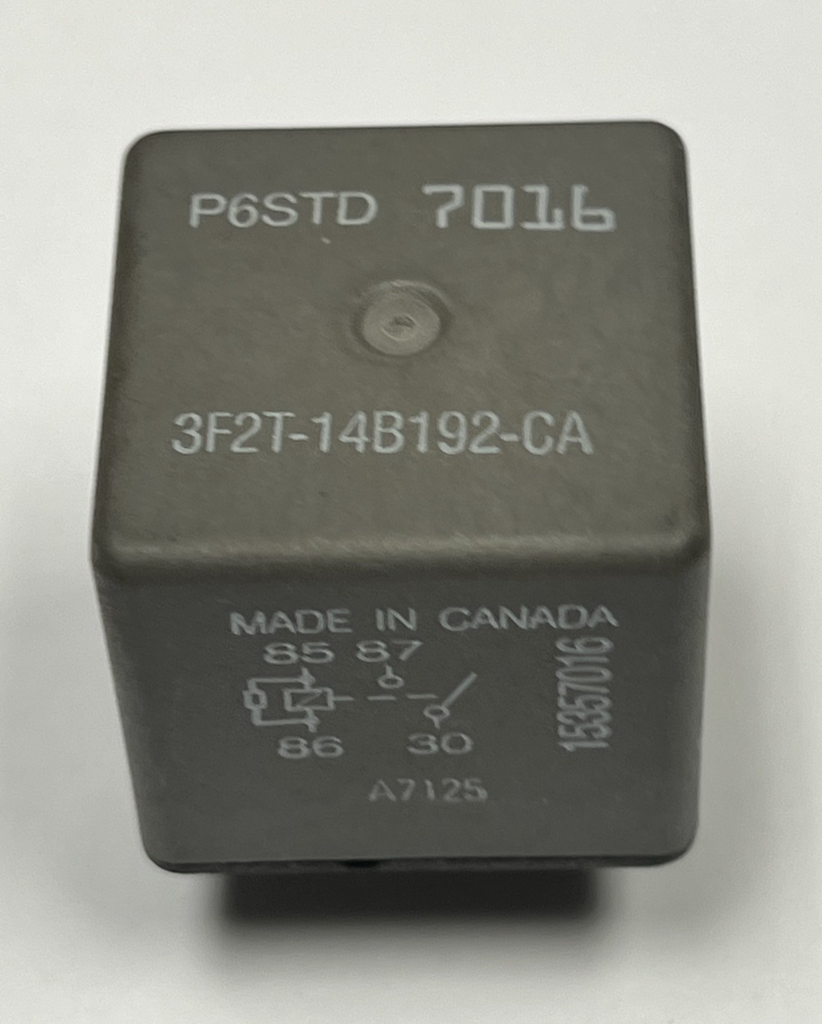 Ford Freestar Mustang 4 Pin Relay OEM 3F2T 14B192 CA, P6STD 7016 15357016