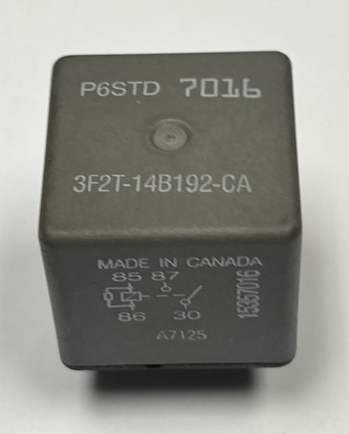 Ford Freestar Mustang 4 Pin Relay OEM 3F2T 14B192 CA, P6STD 7016 15357016
