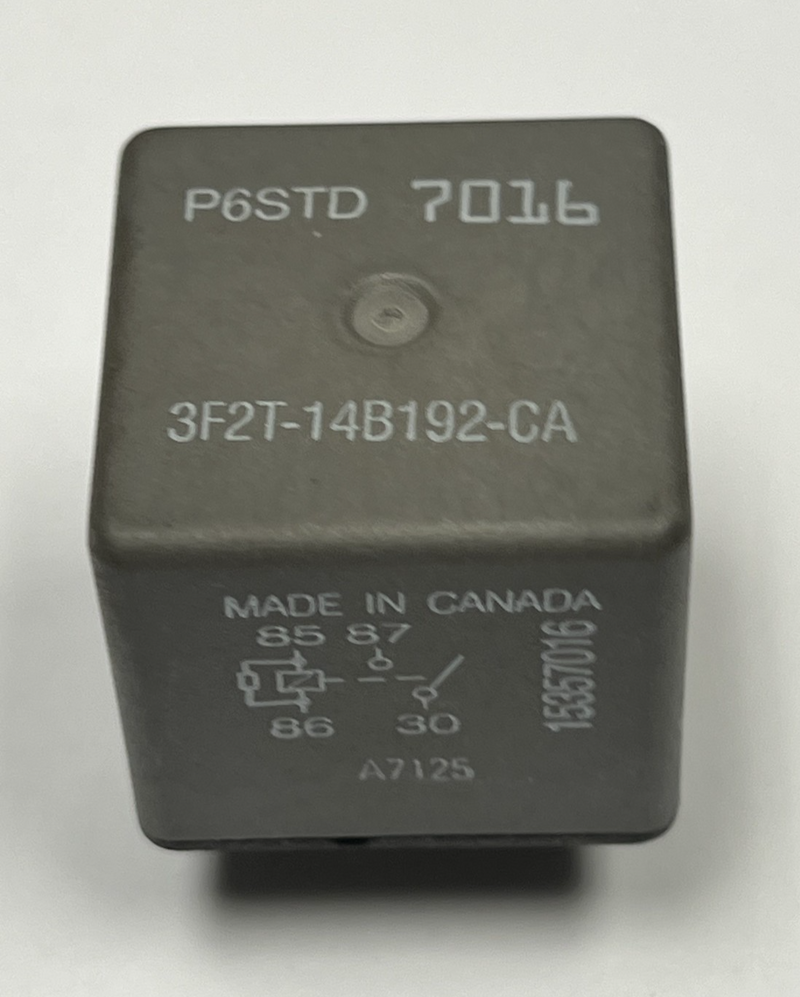 Ford Freestar Mustang 4 Pin Relay OEM 3F2T 14B192 CA, P6STD 7016 15357016