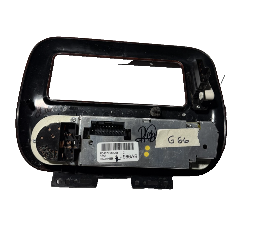 AC Heater Temp Climate Control Trim 04677966AB fits 99-00 Chrysler Town Country